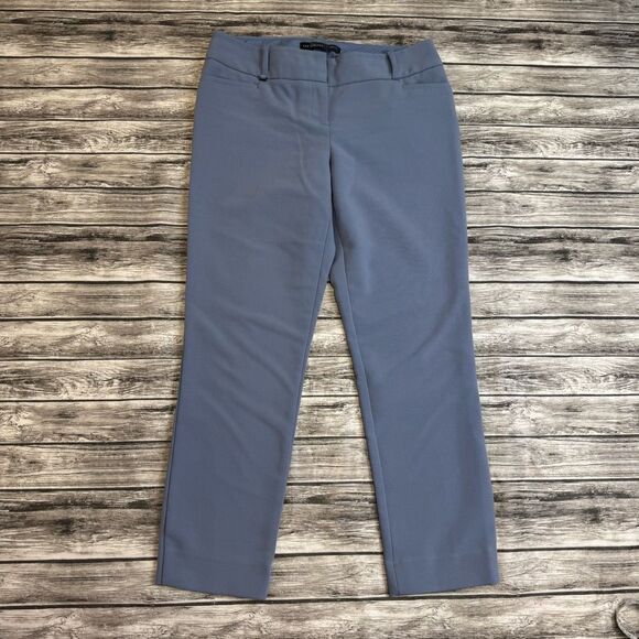 The Limited Womens Drew Fit Dress Pants Slacks 10 Periwinkle Light Blue Mid Rise - Picture 1 of 9